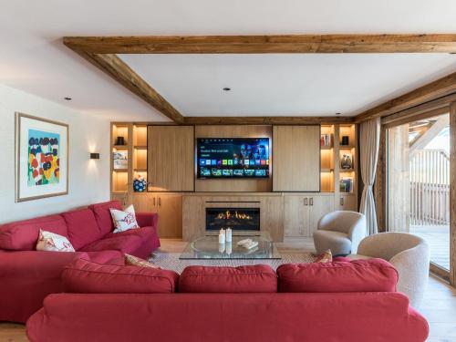 Appartement haut de gamme vue montagnes - 8 pers.