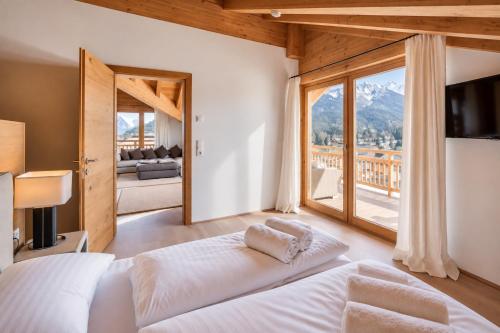 Chalet Bergliebe Seefeld Bergblick & Kamin