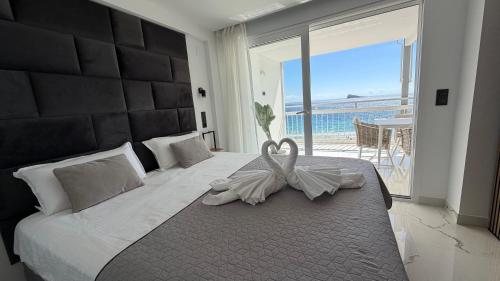 Esmeralda, Benidorm Beachfront Poniente, 1st line Frontal Seaview, Ocean Terrace