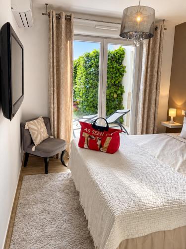 Appartement Les Eucalyptus dans domaine privé à Cannes