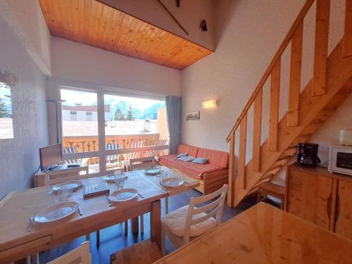 Duplex cosy 50m², 6 pers, au pied des pistes