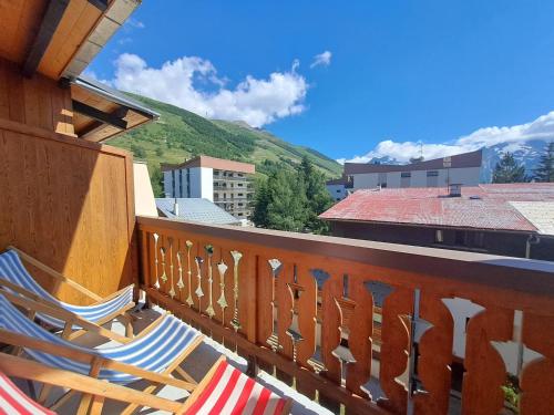 Duplex cosy 50m², 6 pers, au pied des pistes