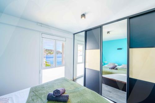appartement spacieux vue mer avec piscine commune