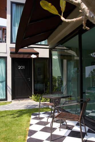 Patio nebo venkovní prostory v ubytování L'air Du Pran
