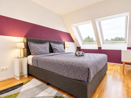 Modern Attic Apartment with Air conditioning near City Center