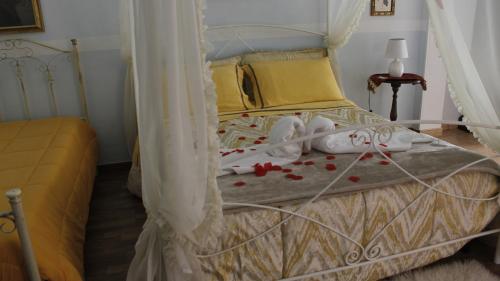 Postel nebo postele na pokoji v ubytování A Casa di Mich