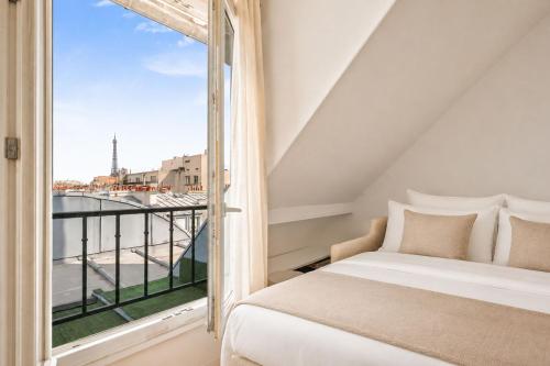 Appartement de luxe sous les toits Tour Eiffel - 1BDR-4P