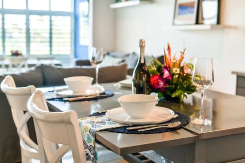 Ruang duduk di Villa Nautilus St. Thomas
