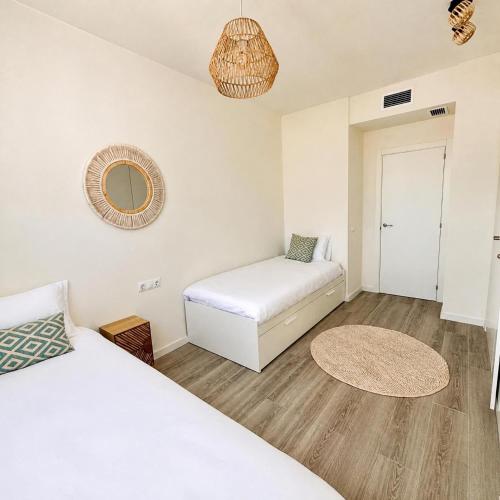 New 3-Bedroom Apartment with Panoramic Views Pool Gym & Parking in Habitat Valle Romano