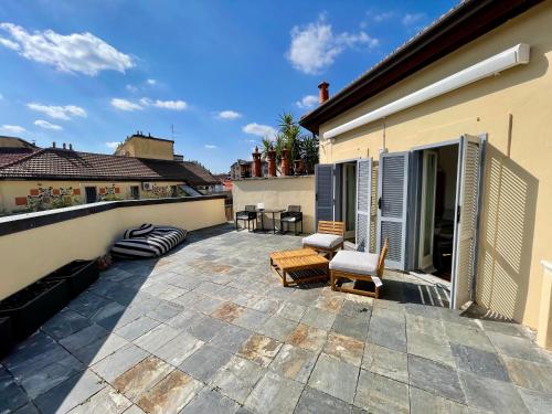 Open sky studio in the center of Milano