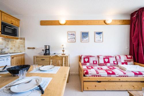Résidence Chaviere - Studio lumineux avec balcon · Ski aux pieds MAE-3094