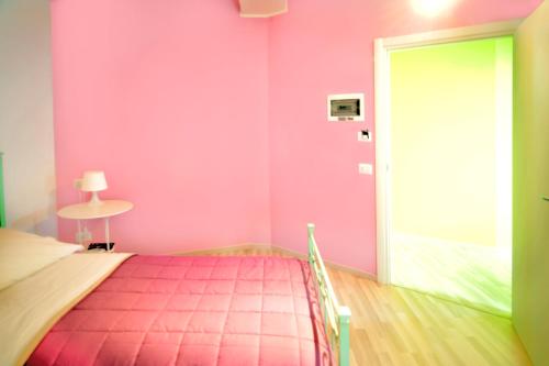 Cama o camas de una habitación en Il Soffio Di Eolo
