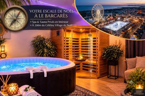Romantique Zen Room Spa Sauna Beach 50 m
