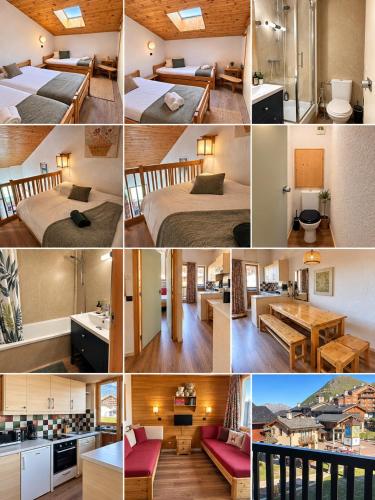 Duplex 7pers Belle Plagne ski aux pied 2chambres