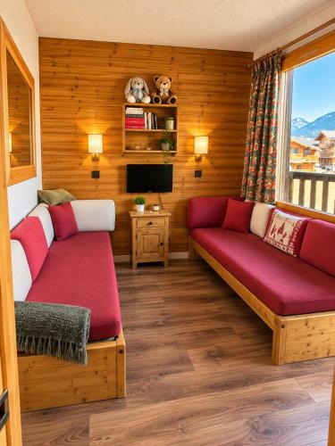 Duplex 7pers Belle Plagne ski aux pied 2chambres