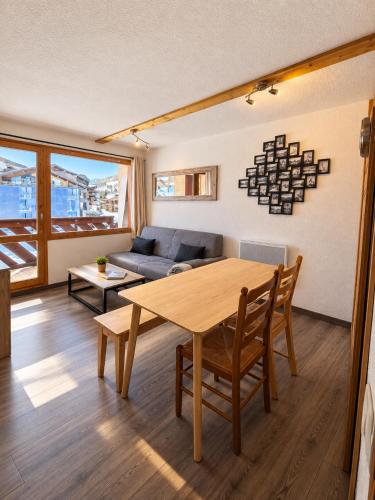Val Thorens - Pied des pistes - Balcon - Vue Montagne 5 6 personnes
