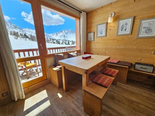 Duplex chaleureux, 6 pers., vue pistes