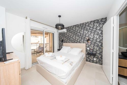Modern flat -1BR- 2 Terraces, Parking Cannes