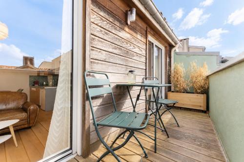 Superbe Studio Climatise avec Terrasse en Hyper Centre
