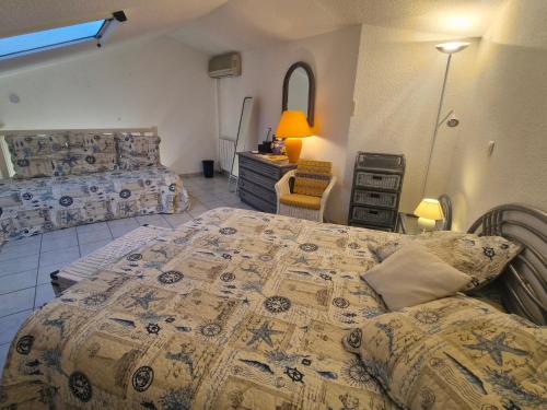 Appartement avec parking, animaux admis - 4 pers.