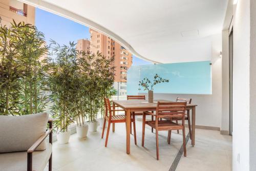 Modern Apartment Center Steps from the Beach