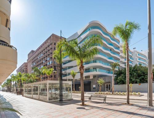 Modern Apartment Center Steps from the Beach