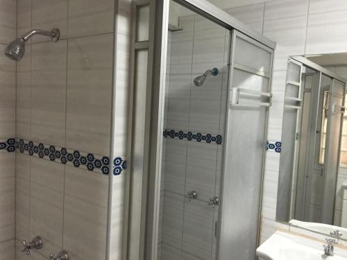 Koupelna v ubytování Kelebek Hostel