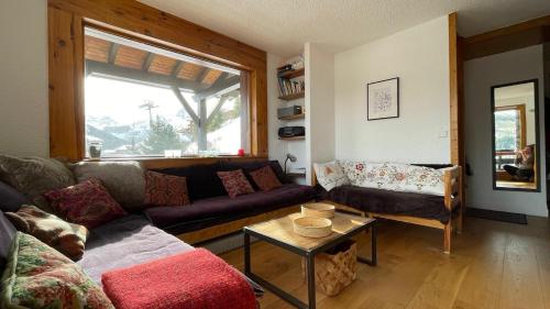 L'Arc-en-Ciel-1 Appartement sur les hauteurs du Mottaret avec accès aux pistes
