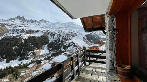 L'Arc-en-Ciel-1 Appartement sur les hauteurs du Mottaret avec accès aux pistes