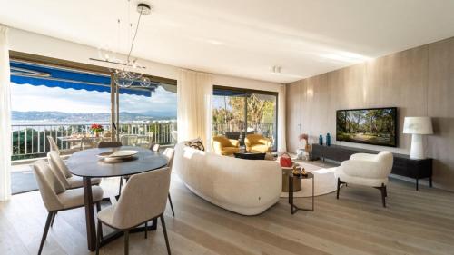 FRGK Appartement luxe vue mer Cap dAntibes