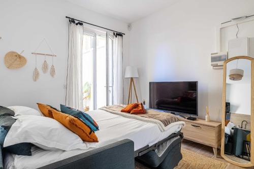 Superb 1BR 2p in the heart of Cannes - Balcony