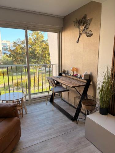 Cocon plein sud avec Clim & WiFi La Grande-Motte