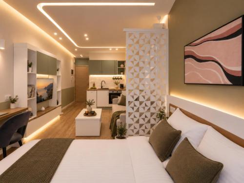 GimiSpaceEleven, Aristotelous Curated Suite near Metro