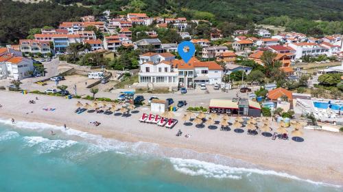 Nur 10 Meter bis zum Strand