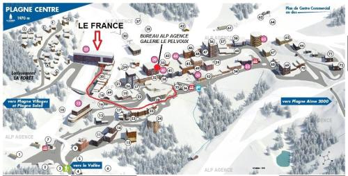 Résidence Le France - Studio 2 pers - LE FRANCE - 508FR - PLAGNE CENTRE MAE-7411