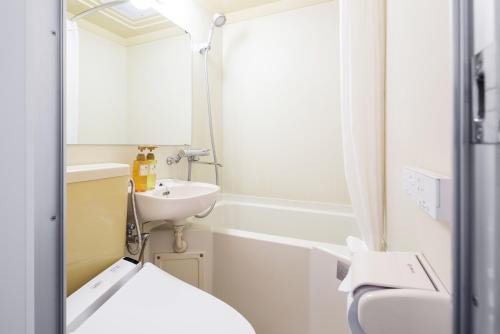 Koupelna v ubytování FLEXSTAY INN Nakanobu