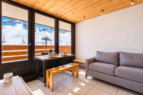 Studio Ski In Ski Out Balcon Vue Montagne - Résidence Le Borsat, Tignes
