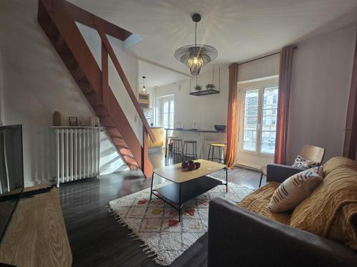 Le Sienna - duplex dans quartier animé du Mans