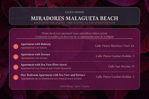 Miradores Malagueta Beach