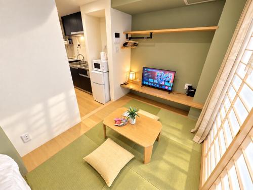 QC401, Newly Built in 2026, Traditional Tatami Room for 2, Double Futon, Private Kitchen, 9-Min Walk to Senso-ji