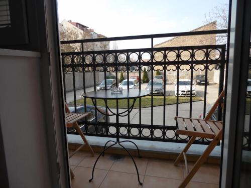 Un balcón o terraza de Apartment Atina