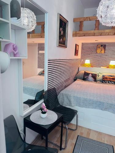 3-room apartment with small, cozy rooms