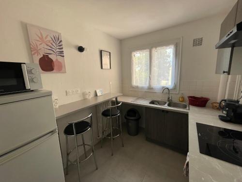 Appartement à 2km du circuit, proche tram, accès direct du circuit en tram en 5 mn