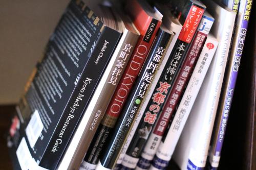 別荘にある図書室