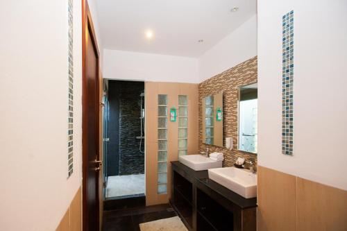 Koupelna v ubytování Baan Phukhao