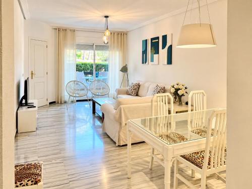 Puerto Banus with private garden