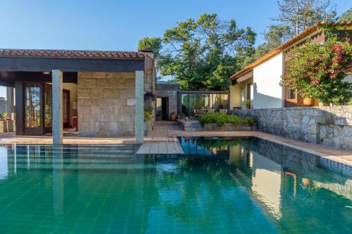 Farmhouse - Beach Pool and Jacuzzi with Sea View