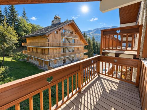 Duplex spacieux et lumineux près des pistes avec balcon et cheminée