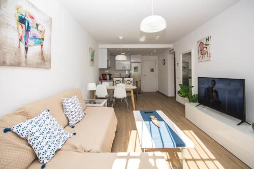 Casablanca 1. Apartamento con jardín privado.
