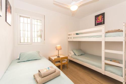 Casablanca 1. Apartamento con jardín privado.